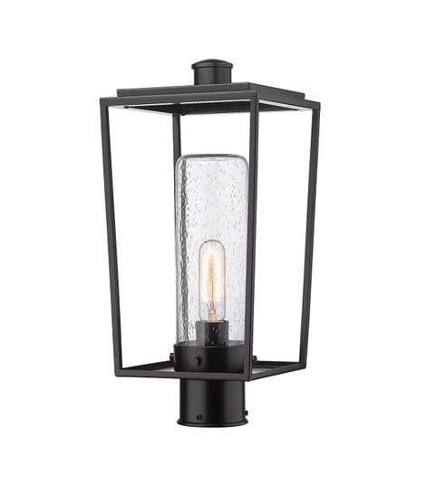 Sheridan One Light Outdoor Post Mount Fixture in Black (224|594PHMRBK)