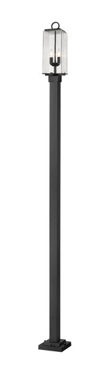 Sana Two Light Outdoor Post Mounted Fixture in Black (224|592PHMS536PBK)