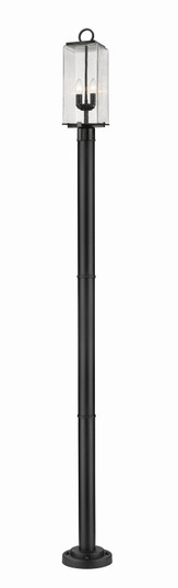 Sana Two Light Outdoor Post Mounted Fixture in Black (224|592PHMR567PBK)