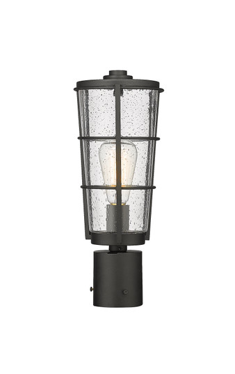 Helix One Light Outdoor Post Mount in Black (224|591PHMBK)