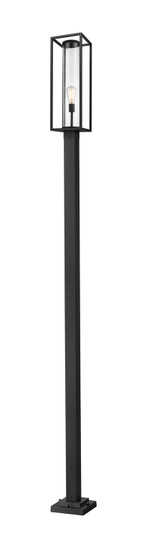 Dunbroch One Light Outdoor Post Mounted Fixture in Black (224|584PHBS536PBK)