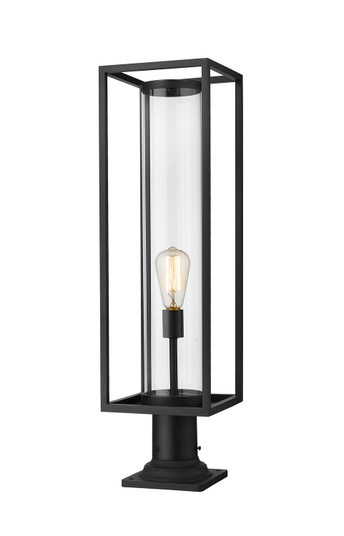 Dunbroch One Light Outdoor Pier Mounted Fixture in Black (224|584PHBR533PMBK)