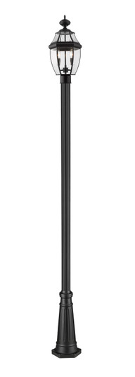 Westover Two Light Outdoor Post Mounted Fixture in Black (224|580PHM519PBK)