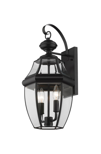 Westover Two Light Outdoor Wall Sconce in Black (224|580MBK)