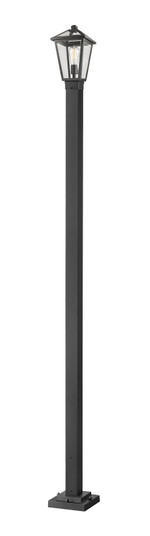 Talbot One Light Outdoor Post Mounted Fixture in Black (224|579PHMS536PBK)