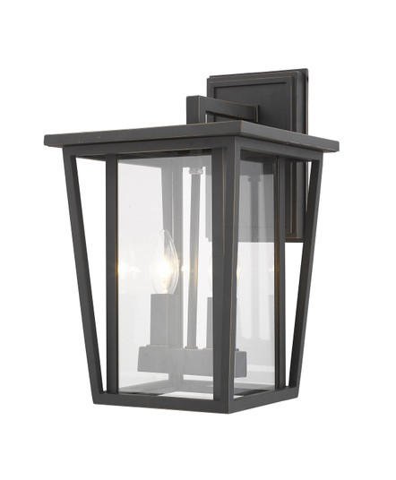 Seoul Two Light Outdoor Wall Sconce in Oil Rubbed Bronze (224|571MORB)
