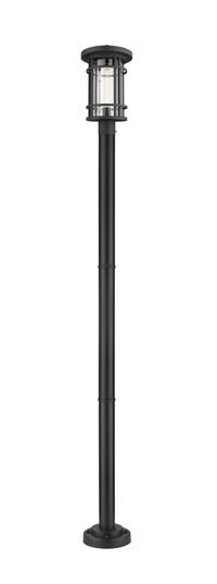 Jordan One Light Outdoor Post Mounted Fixture in Black (224|570PHB567PBK)