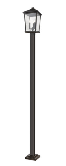 Beacon Three Light Outdoor Post Mounted Fixture in Oil Rubbed Bronze (224|568PHXLS536PORB)