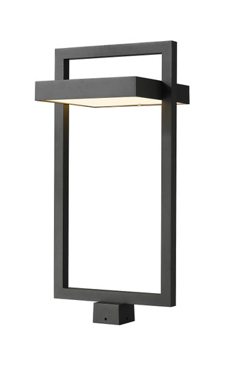 Luttrel LED Outdoor Post Moun Fixture in Black (224|566PHXLSBKLED)