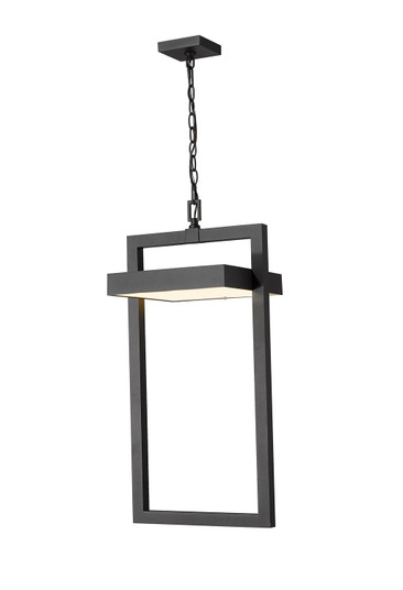 Luttrel LED Outdoor Chain Mount Ceiling Fixture in Black (224|566CHXLBKLED)