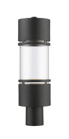 Luminata LED Outdoor Post Moun Fixture in Black (224|553PHBBKLED)