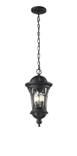 Doma Three Light Outdoor Chain Mount in Black (224|543CHMBK)