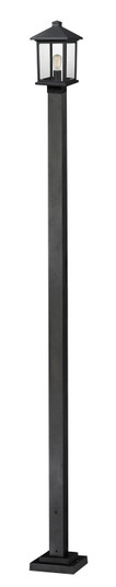 Portland One Light Outdoor Post Mounted Fixture in Black (224|531PHMS536PBK)