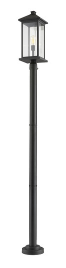 Portland One Light Outdoor Post Mounted Fixture in Black (224|531PHBXLR567PBK)