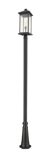 Portland One Light Outdoor Post Mounted Fixture in Black (224|531PHBXLR519PBK)