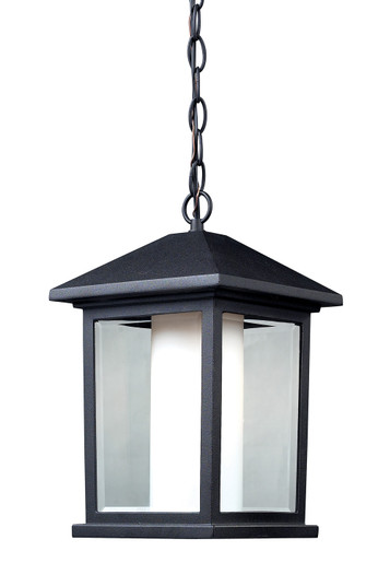 Mesa One Light Outdoor Chain Mount Ceiling Fixture in Black (224|523CHM)