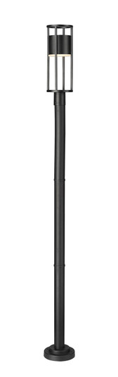 Luca LED Outdoor Post Moun Fixture in Black (224|517PHM567PBKLED)