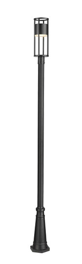 Luca LED Outdoor Post Moun Fixture in Black (224|517PHM519PBKLED)