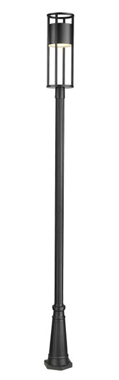 Luca LED Outdoor Post Moun Fixture in Black (224|517PHB519PBKLED)