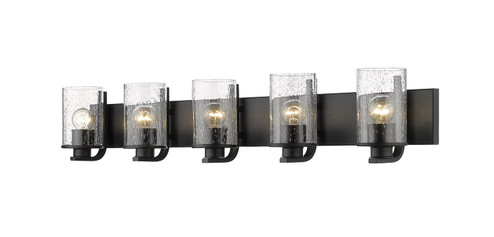 Beckett Five Light Vanity in Matte Black (224|4925VMB)