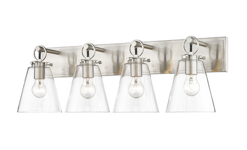 Harper Four Light Vanity in Brushed Nickel (224|4834VBN)