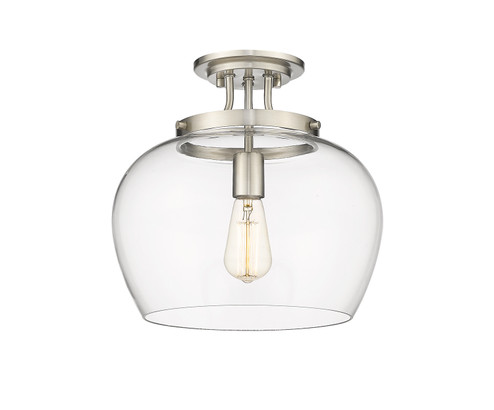 Joliet One Light Semi Flush Mount in Brushed Nickel (224|473SF13BN)