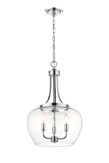 Joliet Three Light Pendant in Chrome (224|473P16CH)