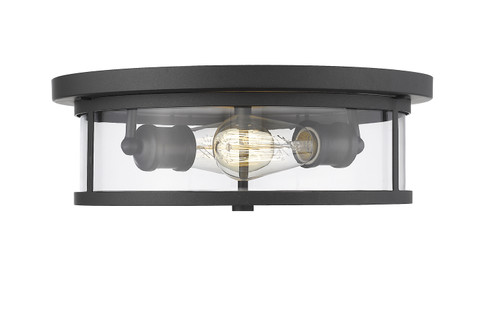 Savannah Two Light Flush Mount in Bronze (224|462F14BRZ)