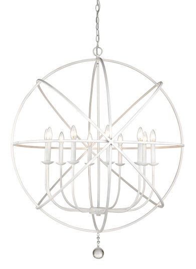 Tull Ten Light Chandelier in Matte White (224|45836MW)