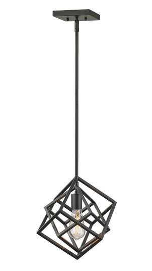 Euclid One Light Pendant in Matte Black (224|457MPMB)