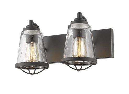 Mariner Two Light Vanity in Bronze (224|4442VBRZ)