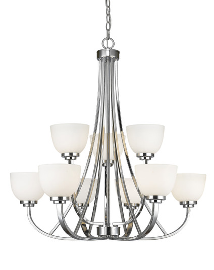 Ashton Nine Light Chandelier in Chrome (224|4439CH)