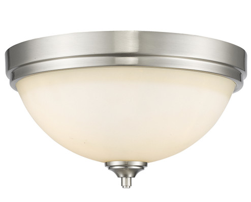 Bordeaux Three Light Flush Mount in Brushed Nickel (224|435F3BN)