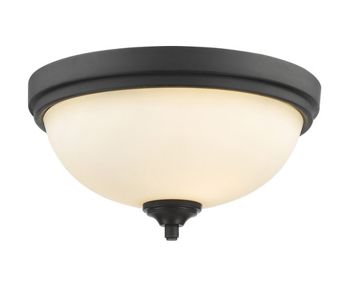 Bordeaux Two Light Flush Mount in Bronze (224|435F2BRZ)