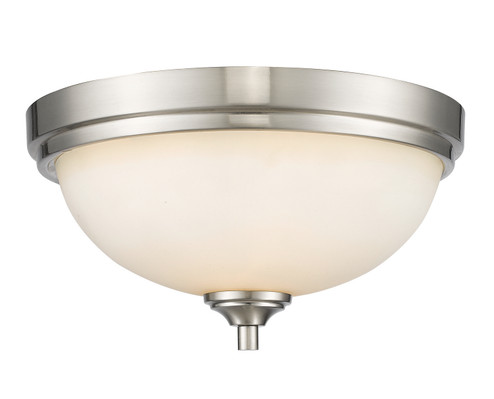 Bordeaux Two Light Flush Mount in Brushed Nickel (224|435F2BN)