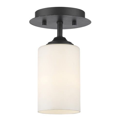 Bordeaux One Light Flush Mount in Bronze (224|435F1BRZ)