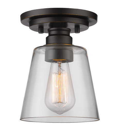 Annora One Light Flush Mount in Olde Bronze (224|428F1OB)