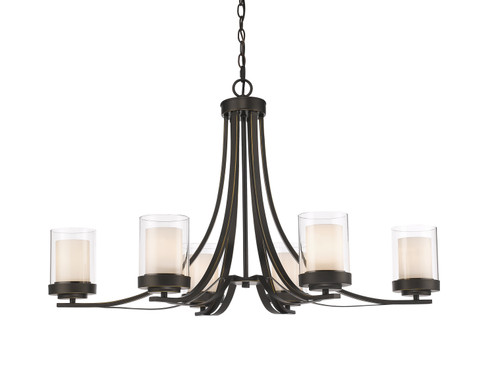 Willow Six Light Chandelier in Olde Bronze (224|4266OB)