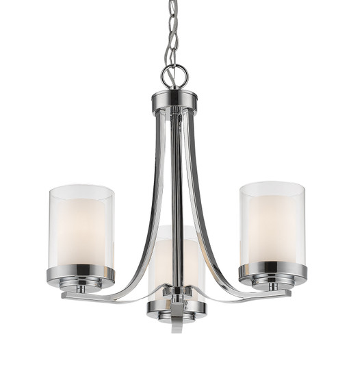 Willow Three Light Chandelier in Chrome (224|4263CCH)