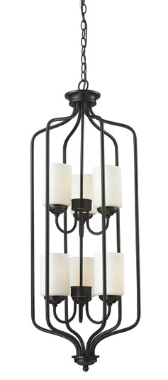 Cardinal Six Light Chandelier in Olde Bronze (224|41440)