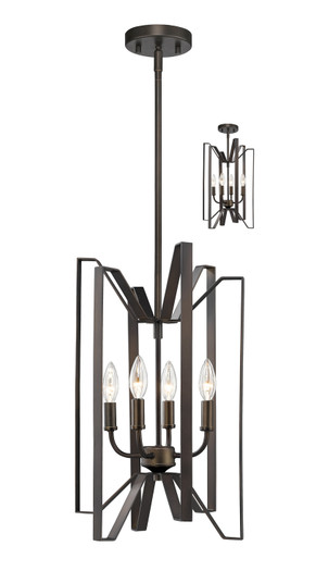 Marsala Four Light Chandelier in Bronze (224|40004BRZ)