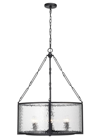 Barrington Six Light Chandelier in Matte Black (224|346P26MB)