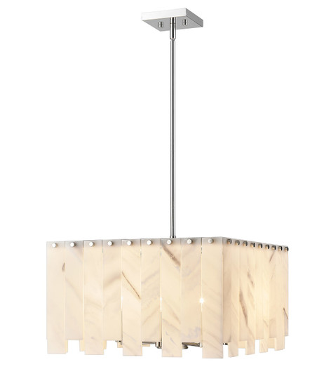 Viviana Eight Light Chandelier in Polished Nickel (224|345P20PN)