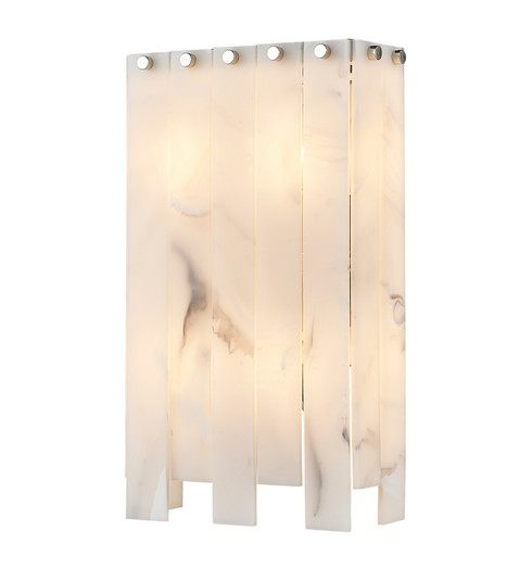 Viviana Four Light Wall Sconce in Polished Nickel (224|3454SPN)