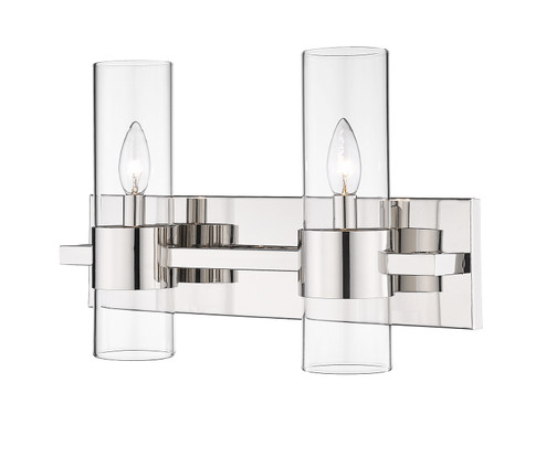 Lawson Two Light Vanity in Polished Nickel (224|3432VPN)
