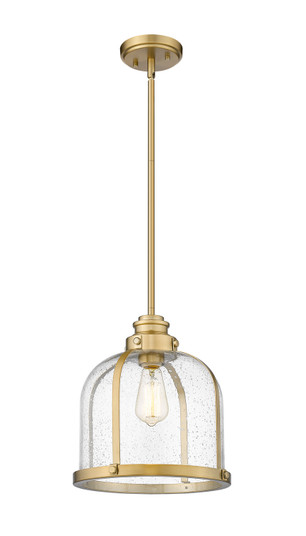 Burren One Light Pendant in Heritage Brass (224|337P12HBR)