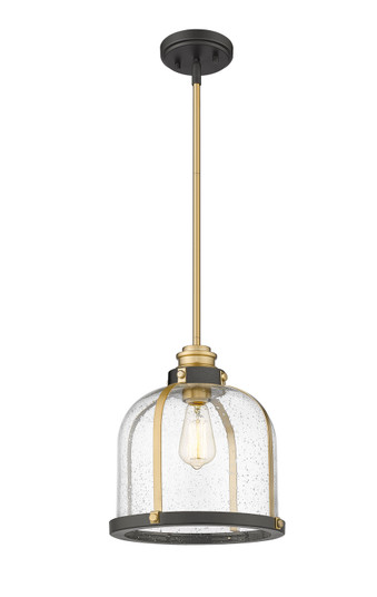 Burren One Light Pendant in Bronze + Brass (224|337P12BRZHB)