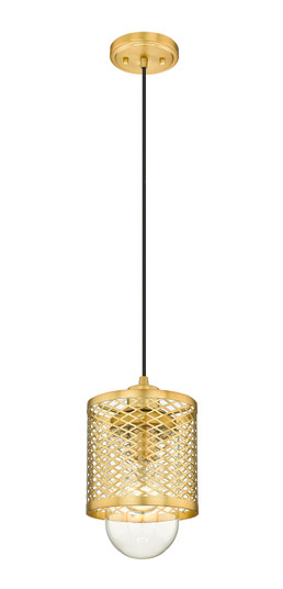 Kipton One Light Pendant in Rubbed Brass (224|3037MPRB)