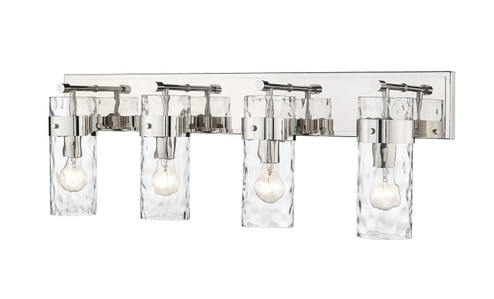 Fontaine Four Light Vanity in Polished Nickel (224|30354VPN)