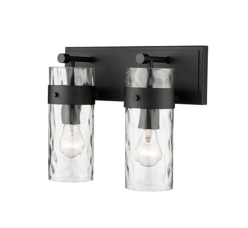 Fontaine Two Light Vanity in Matte Black (224|30352VMB)